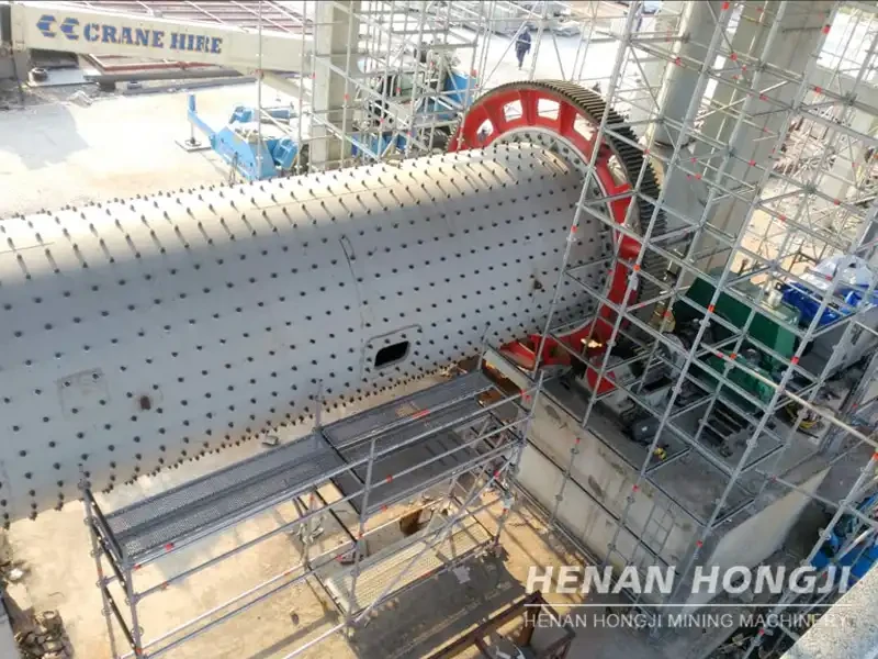 Mozambique 30t/h volcanic ash powder grinding production line equipment (ball mill)
