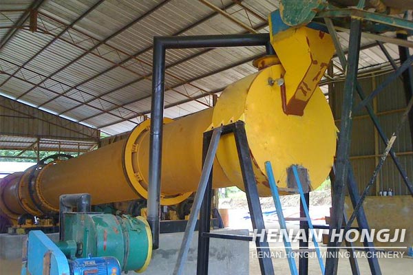 Sand drying project in south America