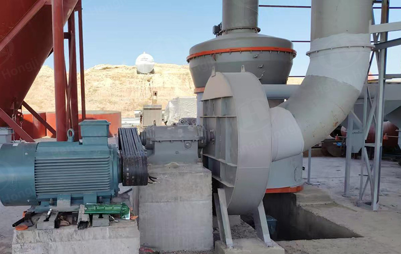Iraq 12TPH gypsum grinding production line